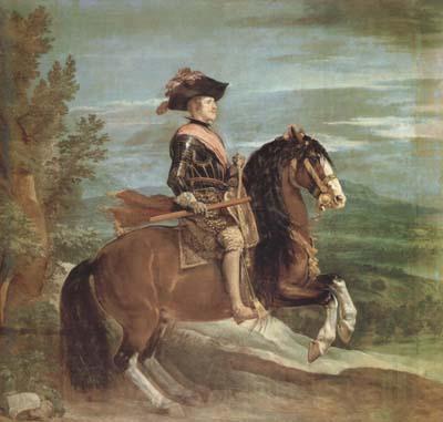 Diego Velazquez Portrait equestre de Philppe IV (df02) Norge oil painting art